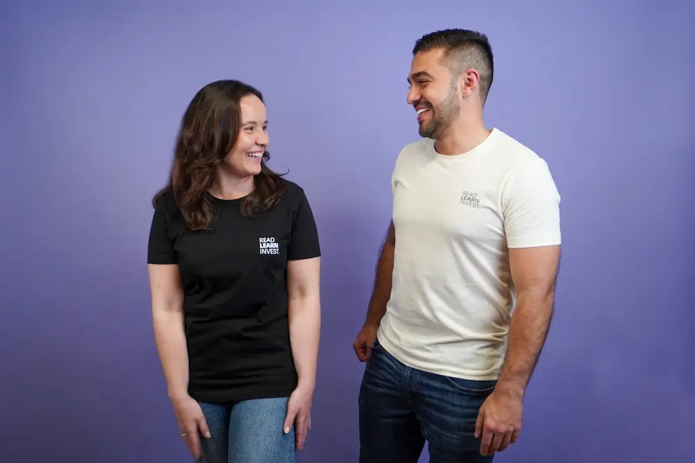 Camiseta - READ,LEARN,INVEST